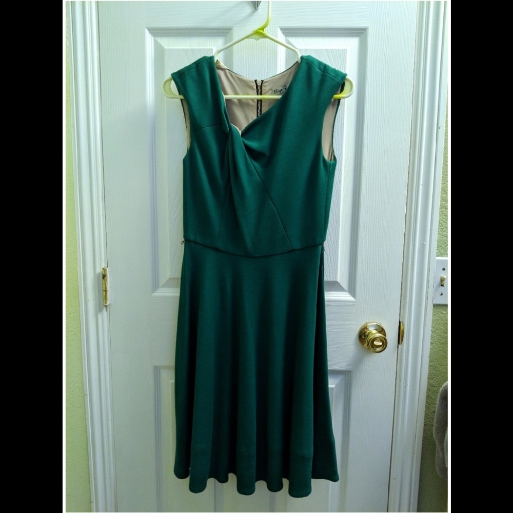 Eliza J Green Cocktail Dress